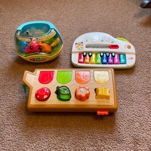 BUNDLE fisher price learning toys for baby!